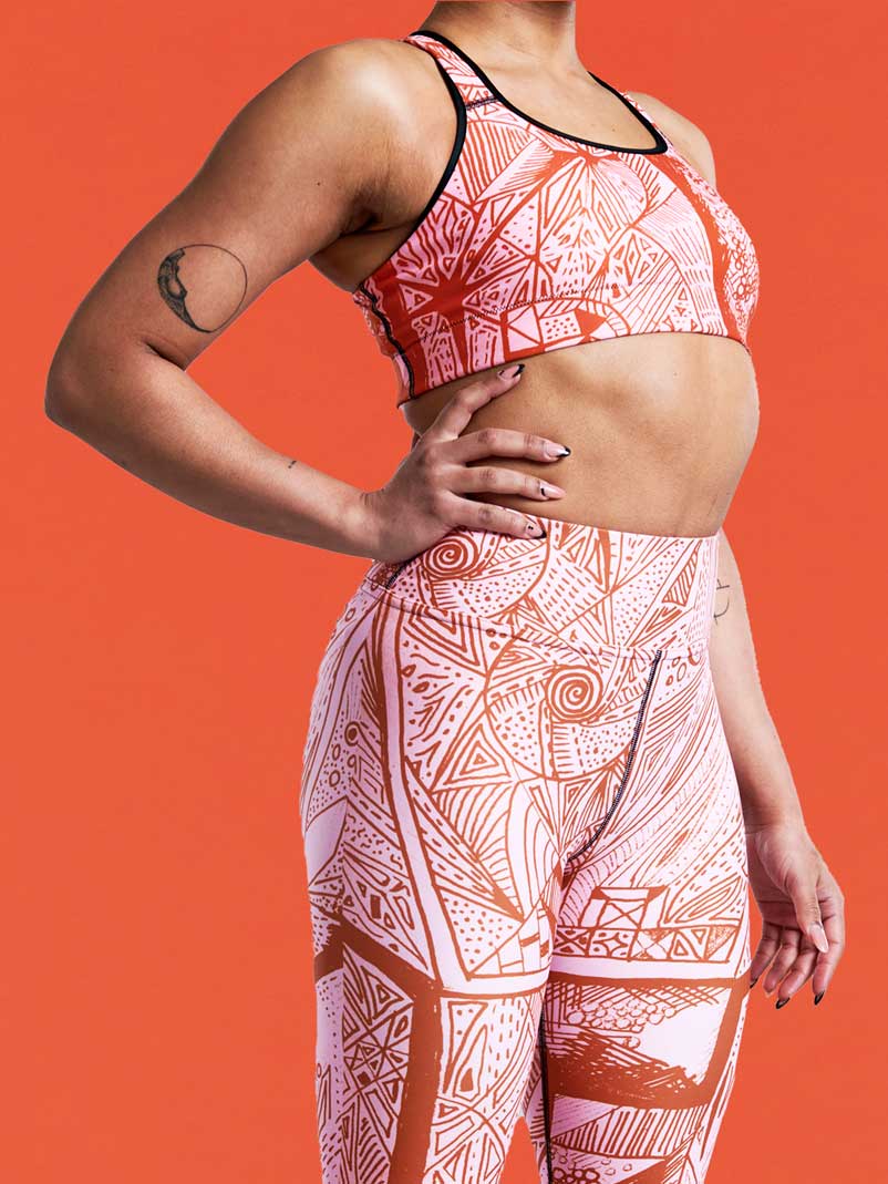 BE Burnt Orange Yoga Bra - product_type - Love & Other Necessities