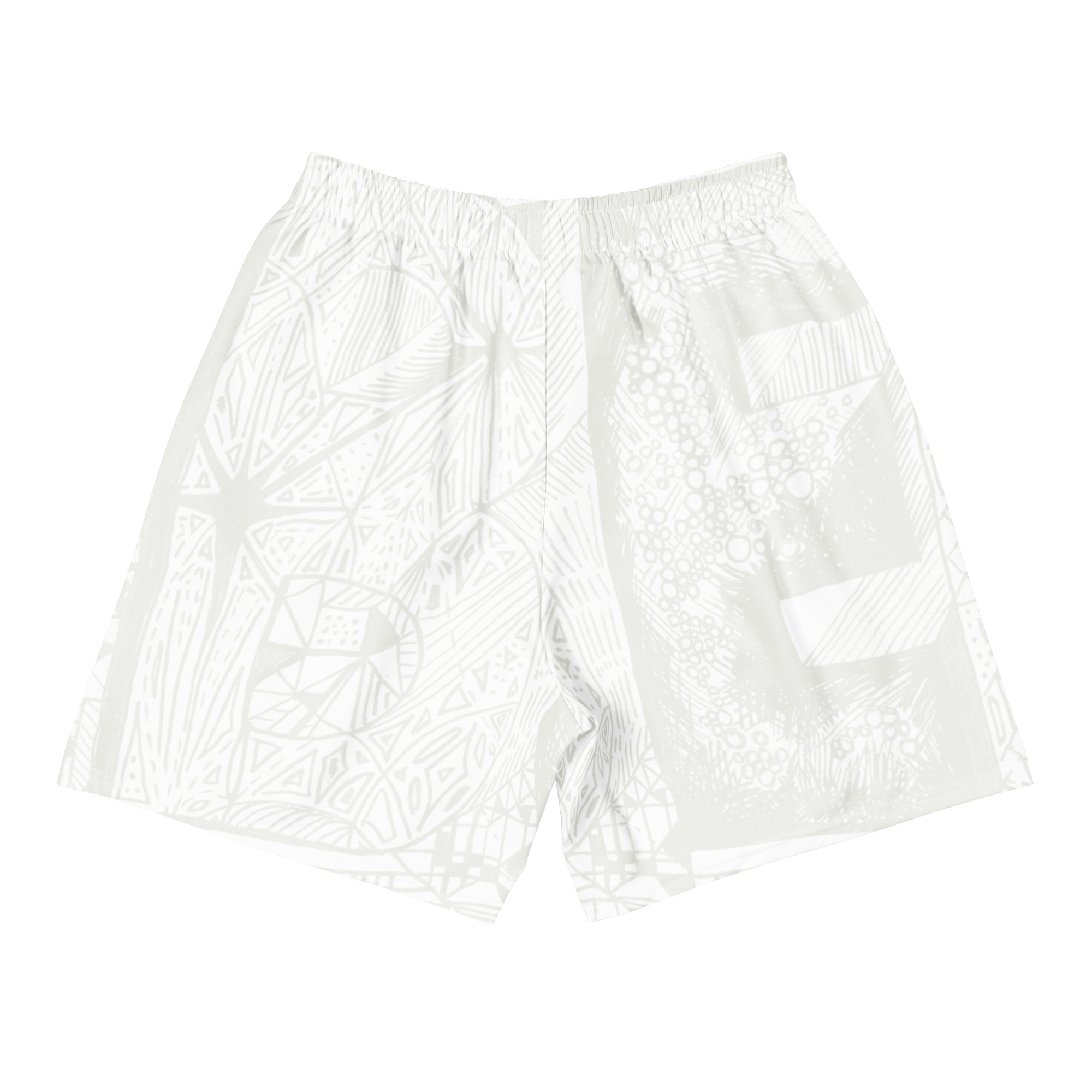 BE White on white shorts
