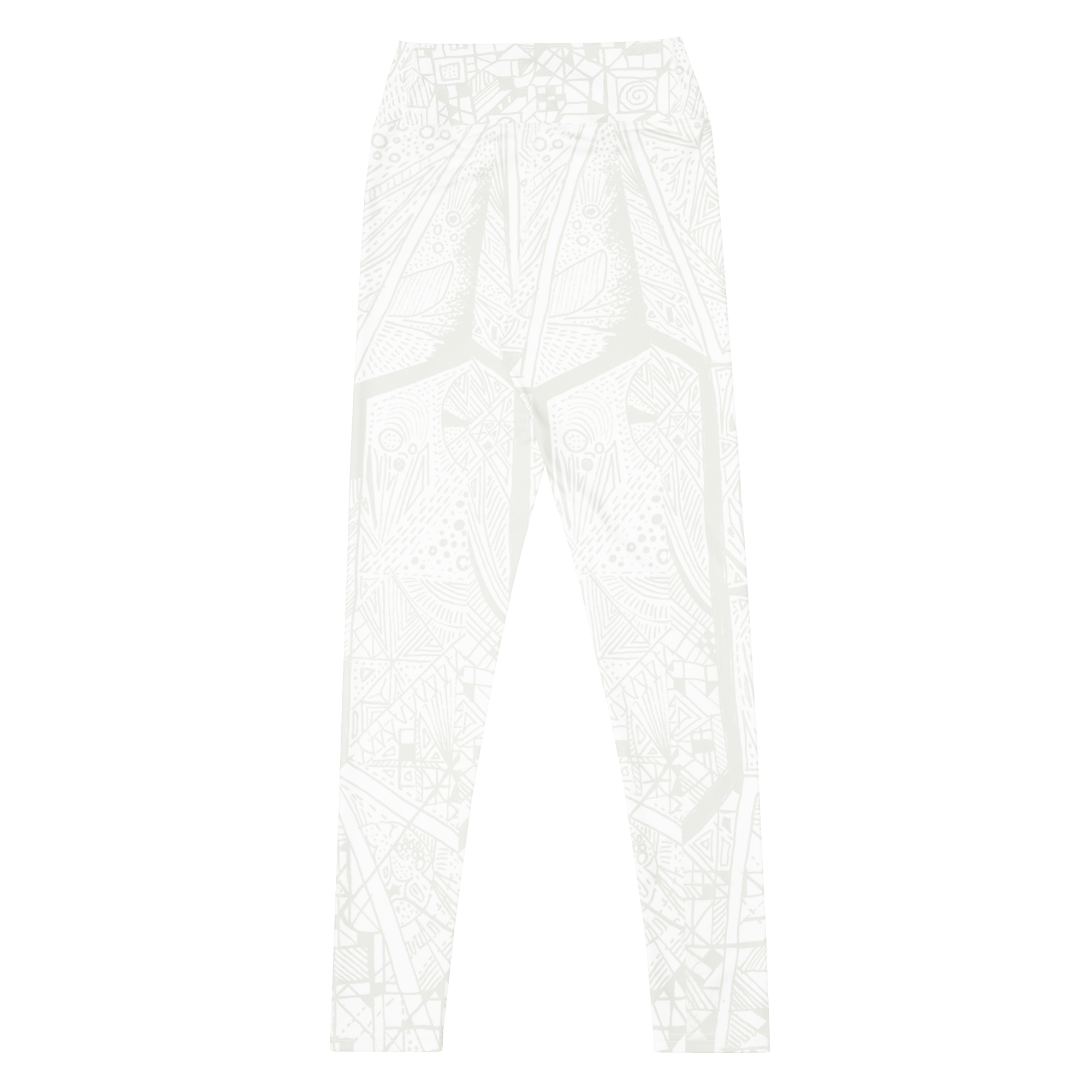 BE White on White Leggings