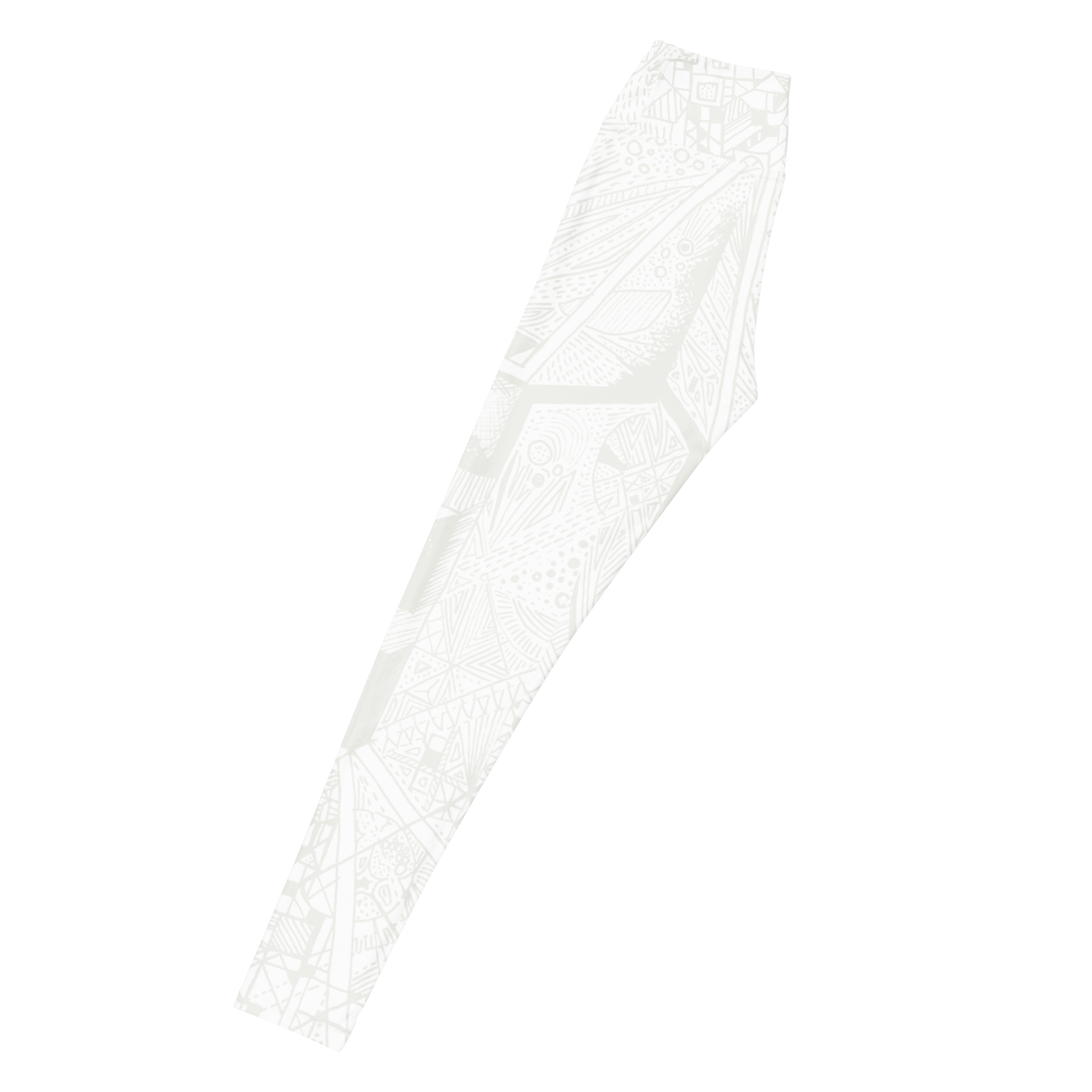 BE White on White Leggings