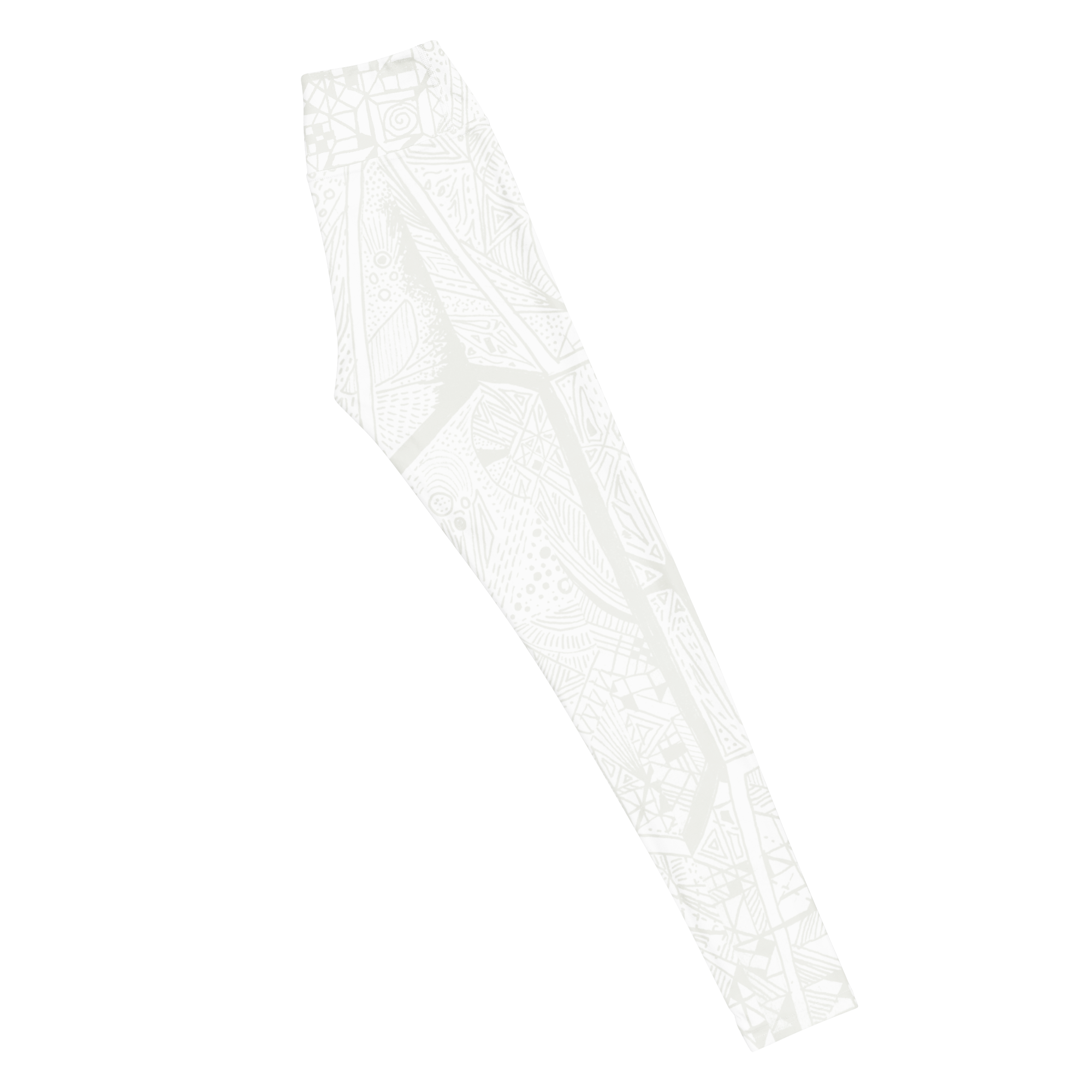 BE White on White Leggings
