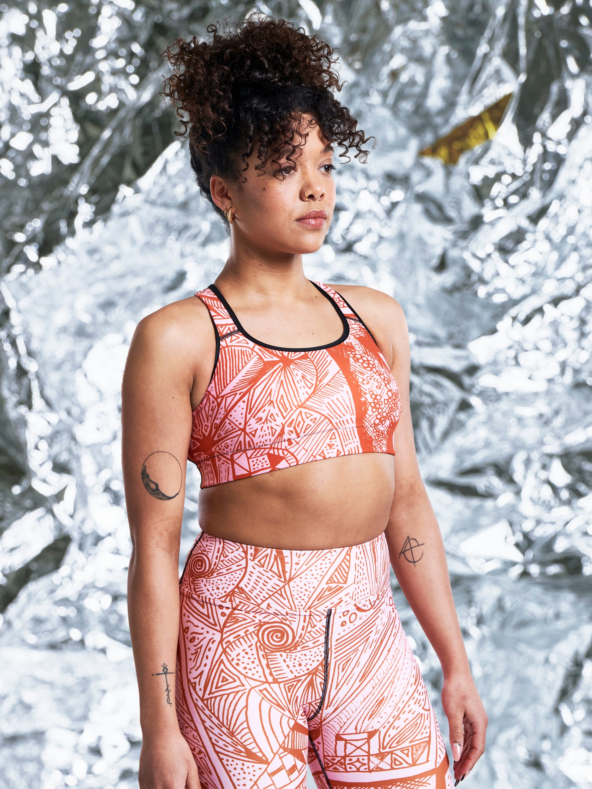 BE Burnt Orange Yoga Bra - Love & Other Necessities