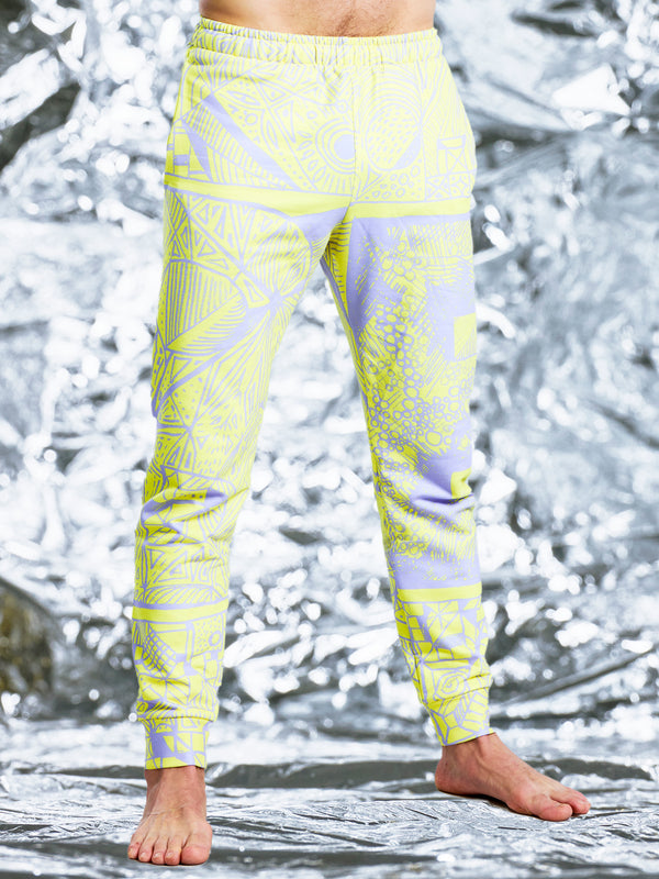 BE Illuminated Yellow Unisex Joggers - Love & Other Necessities