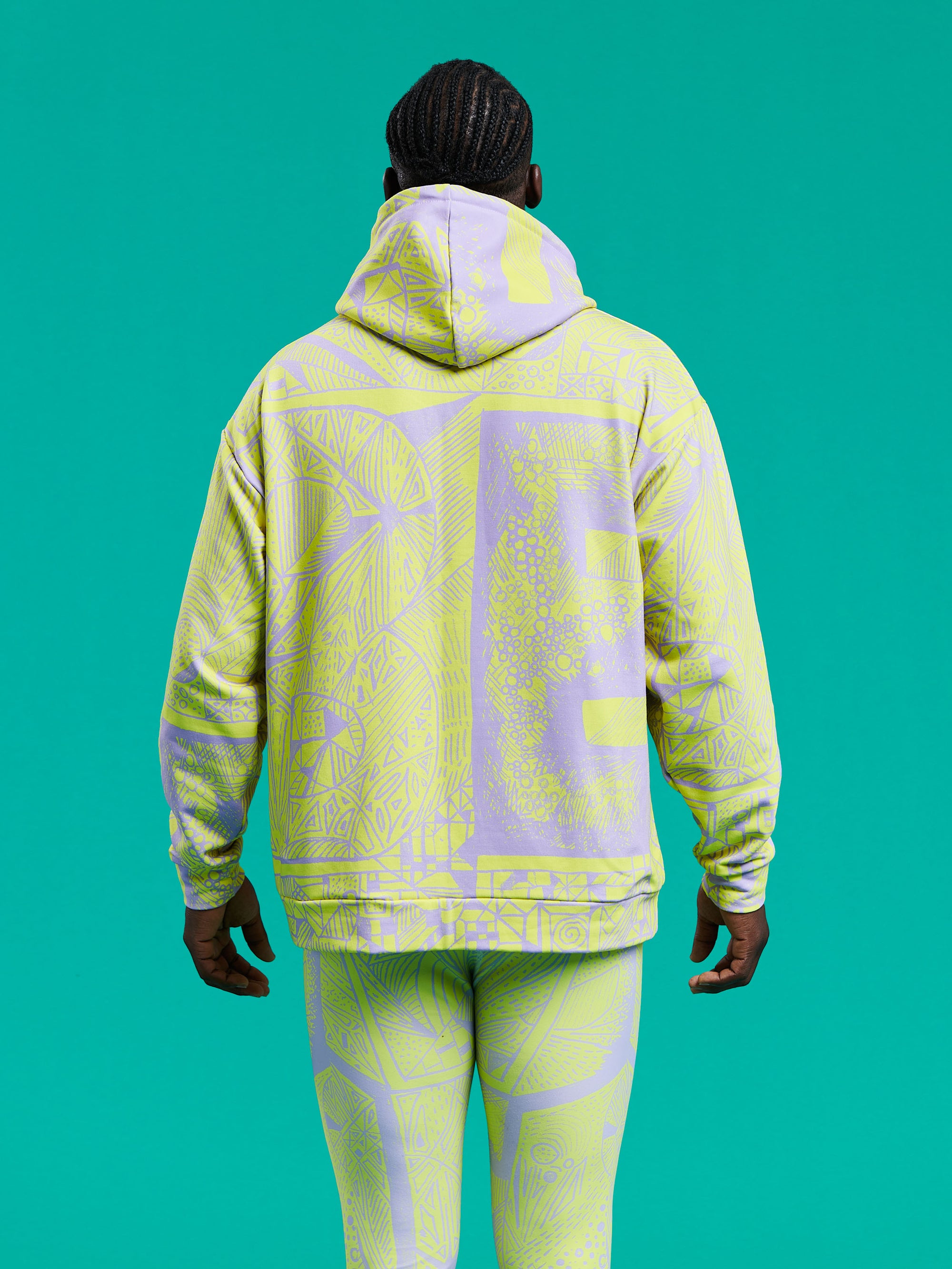 BE Illuminated Yellow Recycled Unisex Hoodie - Love & Other Necessities