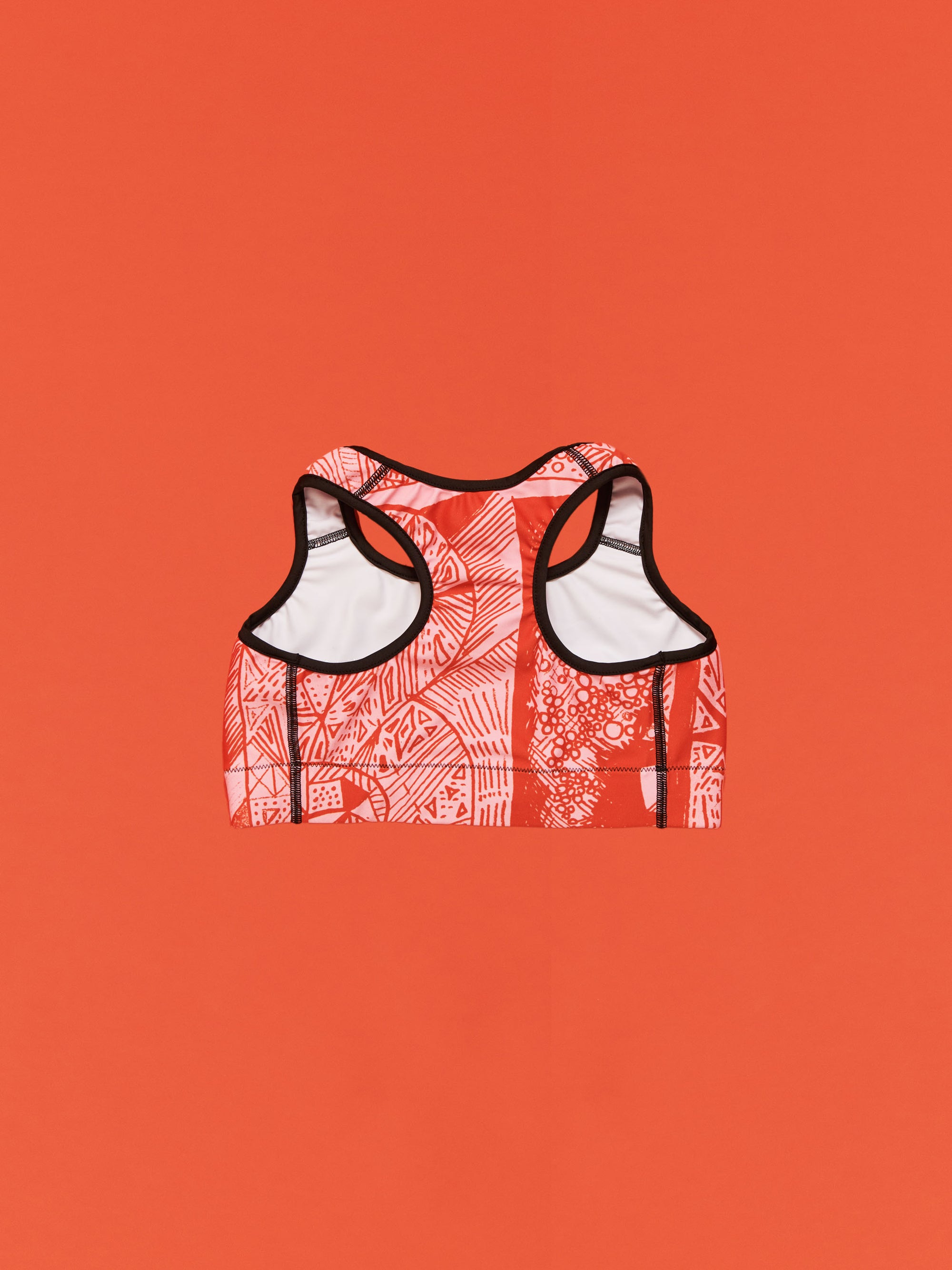 BE Burnt Orange Yoga Bra - Love & Other Necessities