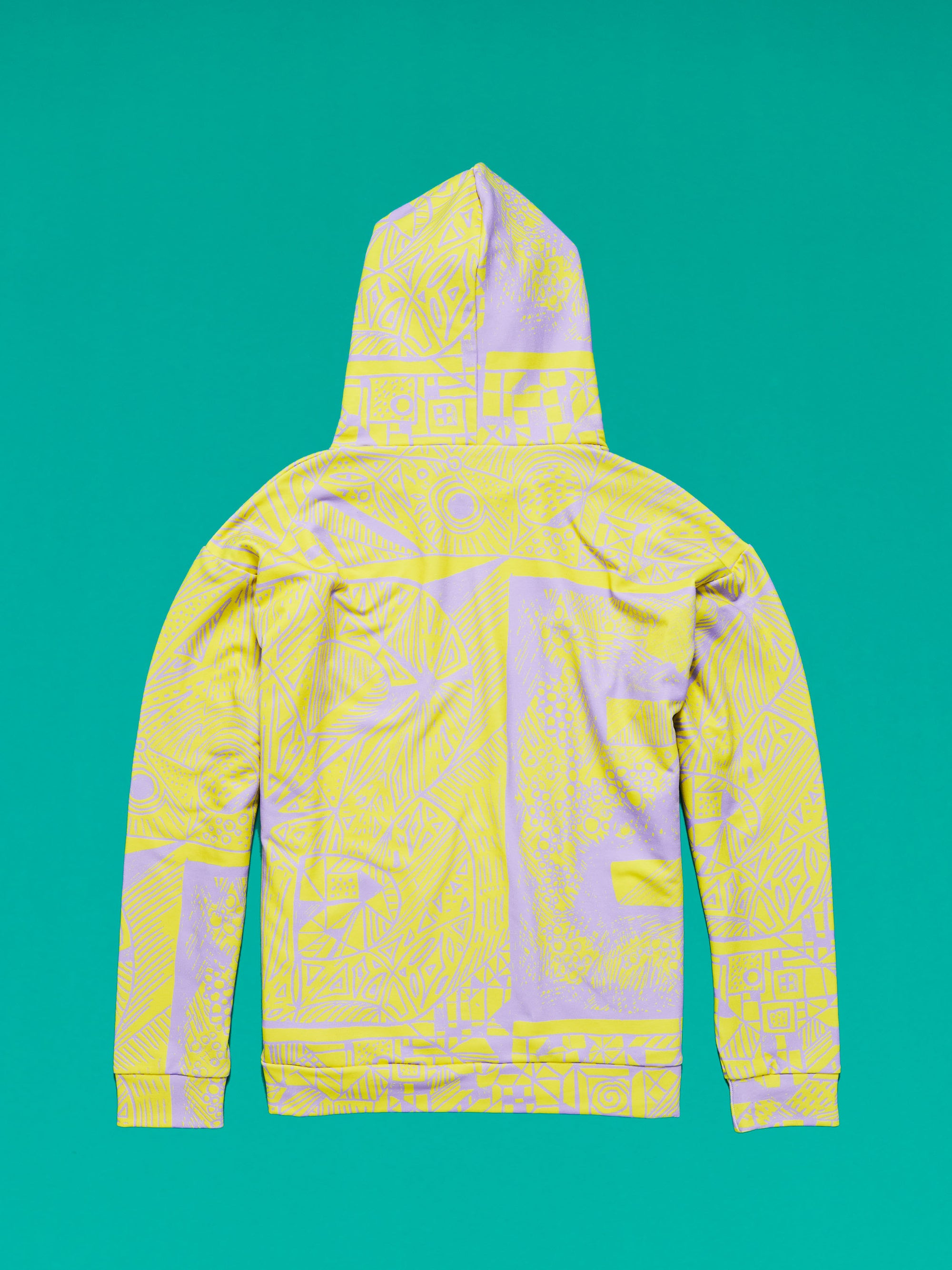 BE Illuminated Yellow Recycled Unisex Hoodie - Love & Other Necessities