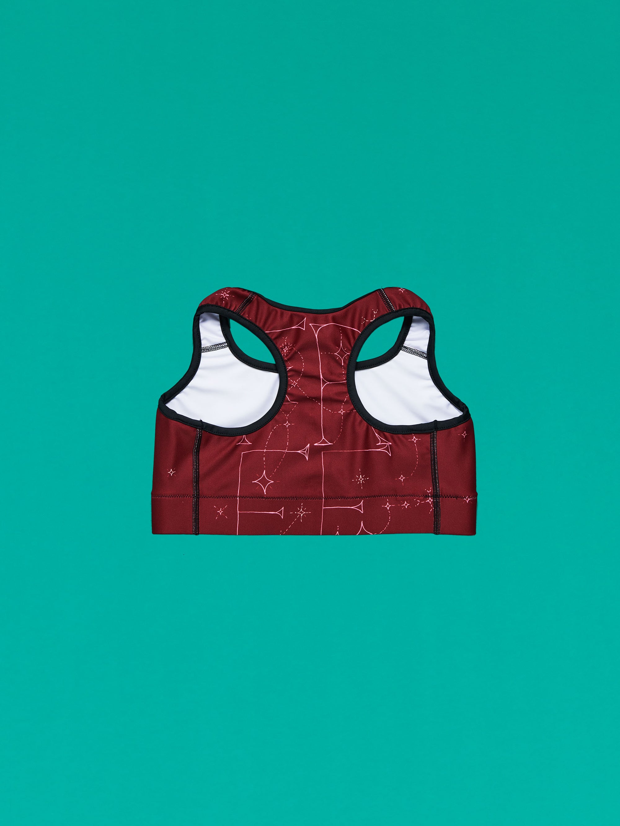 FREE Burgundy Yoga Bra