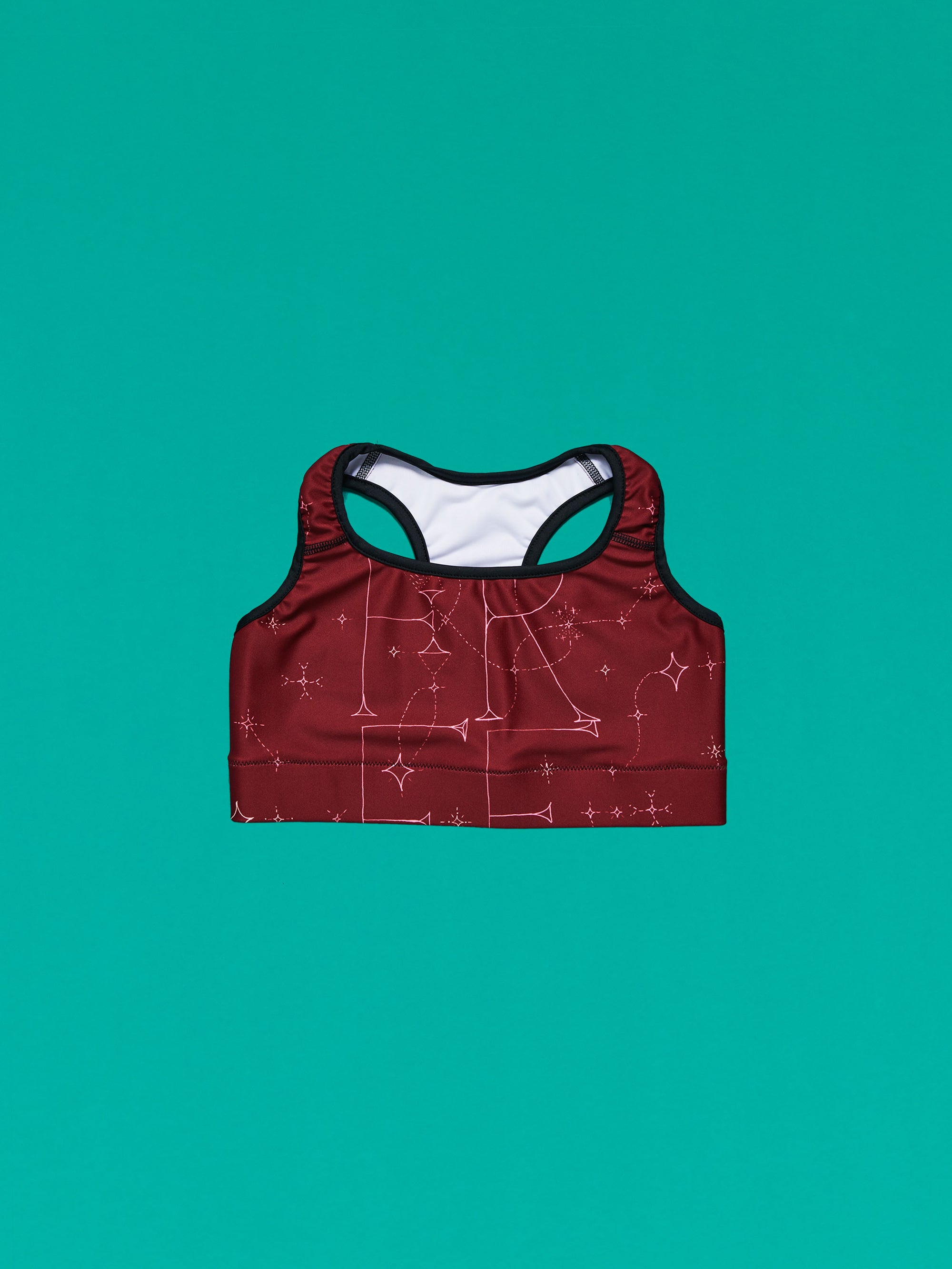 FREE Burgundy Yoga Bra