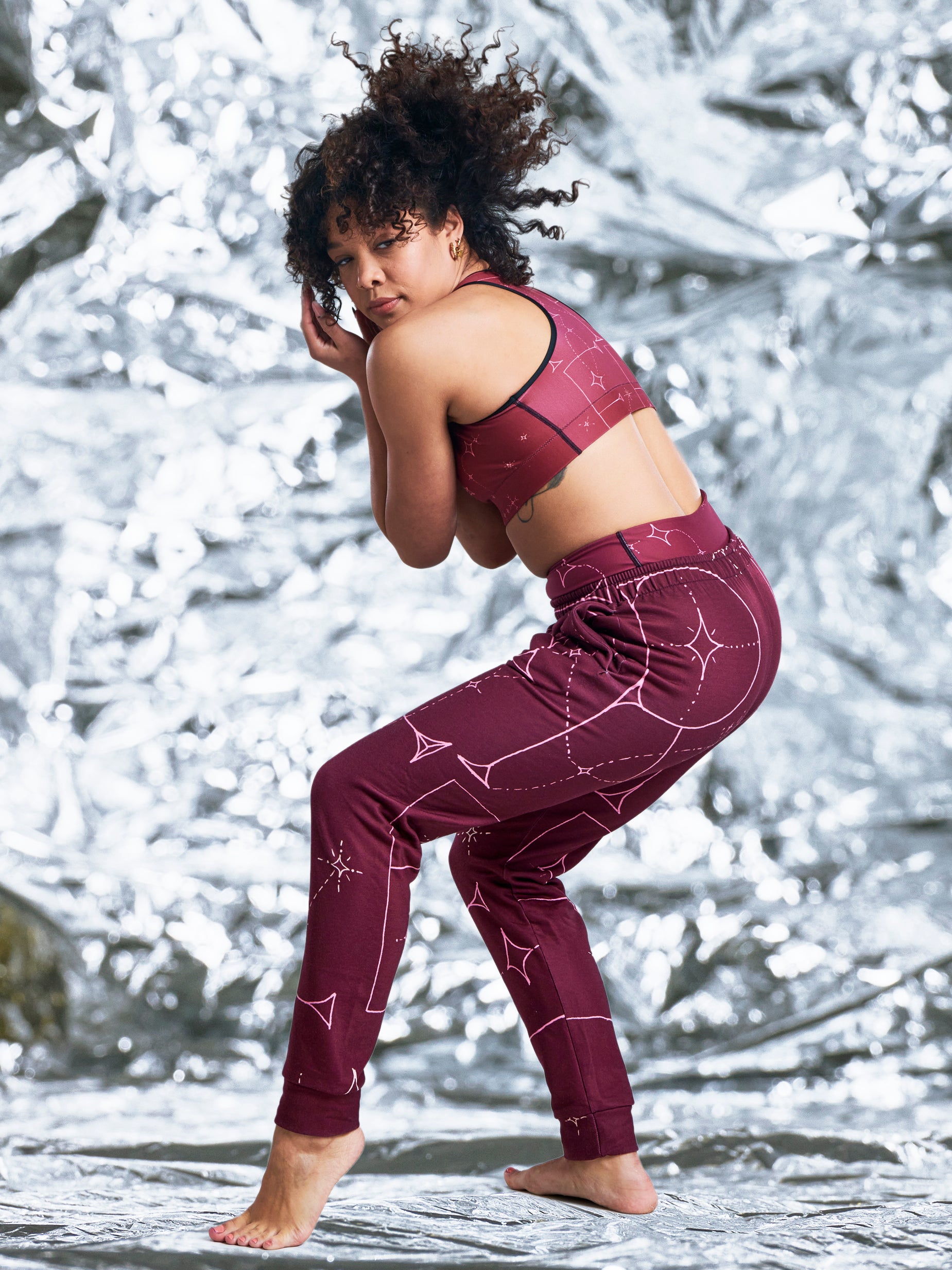 FREE Burgundy Unisex Joggers - Love & Other Necessities