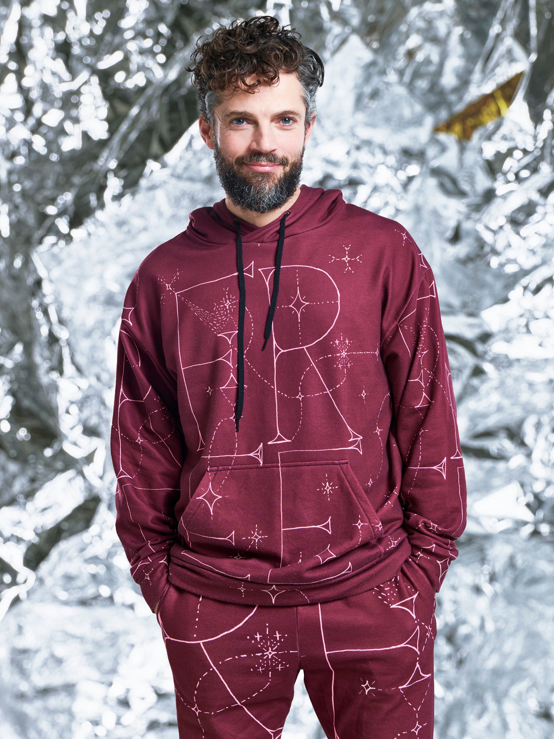 FREE Burgundy Recycled Unisex Hoodie - Love & Other Necessities