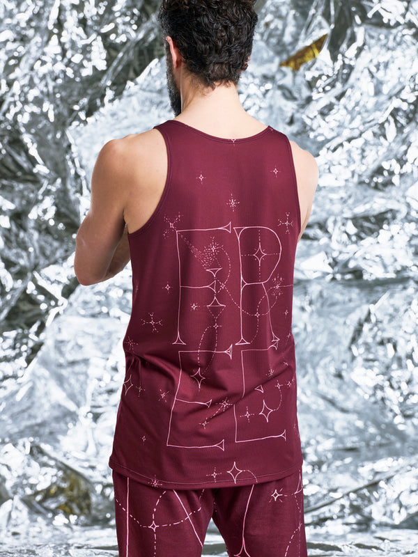 FREE Burgundy Unisex Tank Top