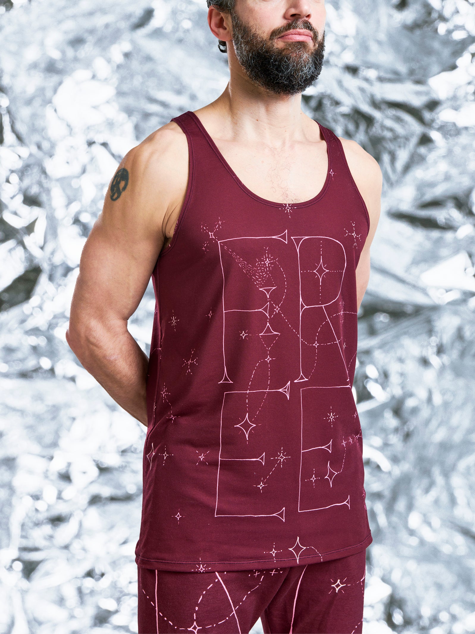 FREE Burgundy Unisex Tank Top - Love & Other Necessities