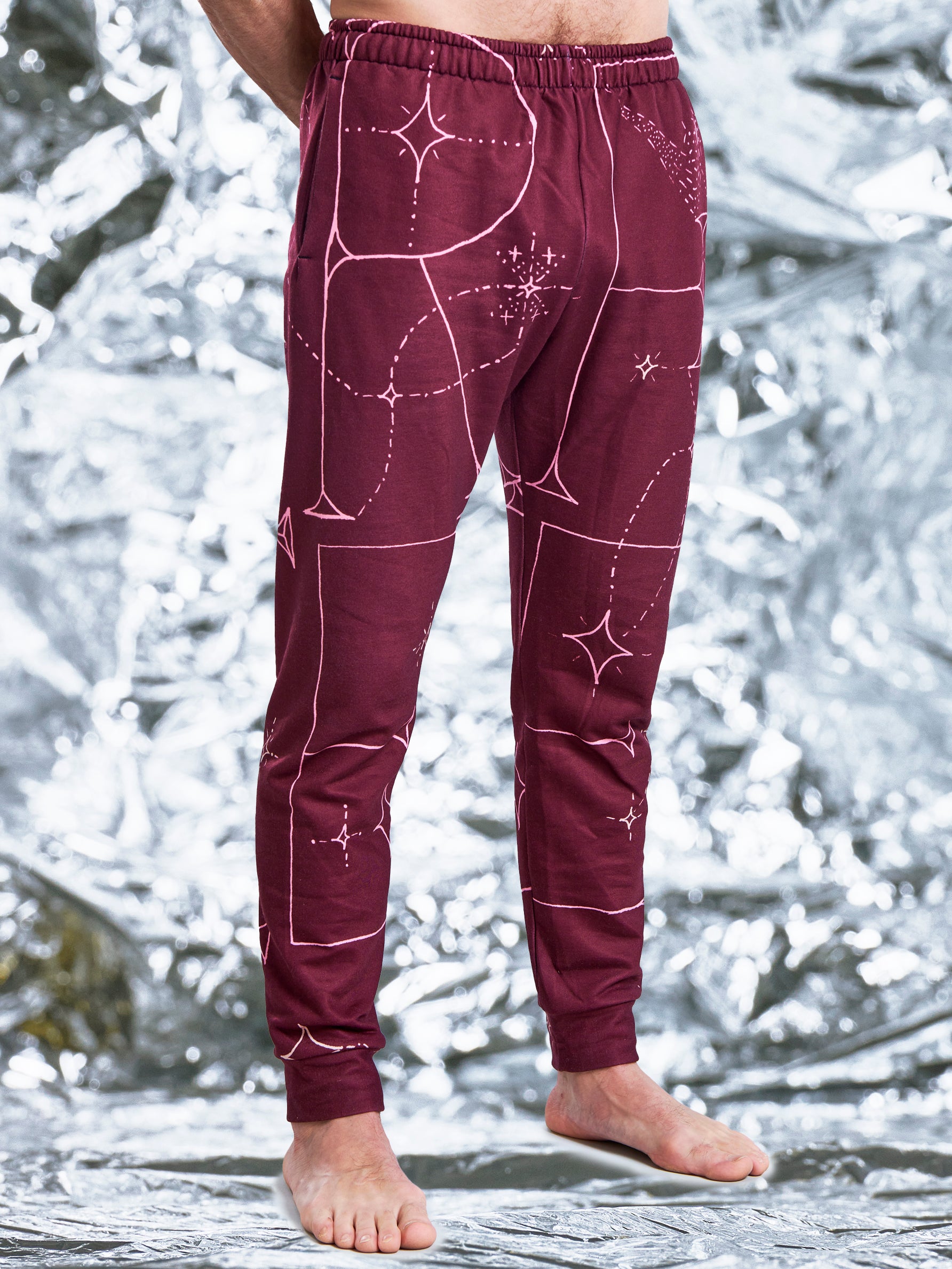 FREE Burgundy Unisex Joggers - Love & Other Necessities