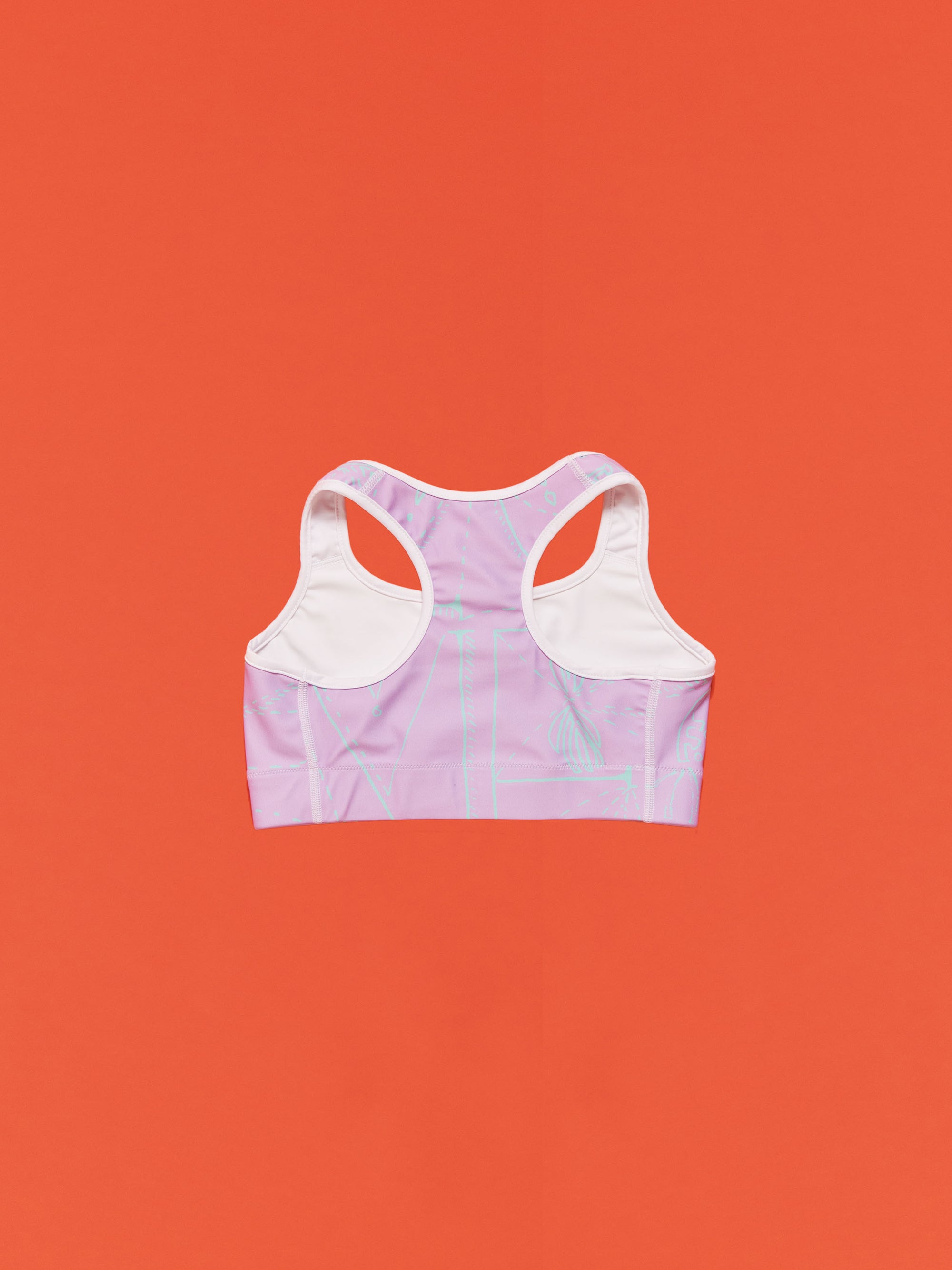 LOVE Lush Lilac Yoga Bra - Love & Other Necessities