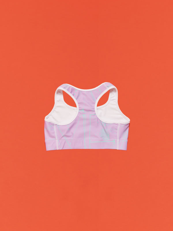 LOVE Lush Lilac Yoga Bra - Love & Other Necessities