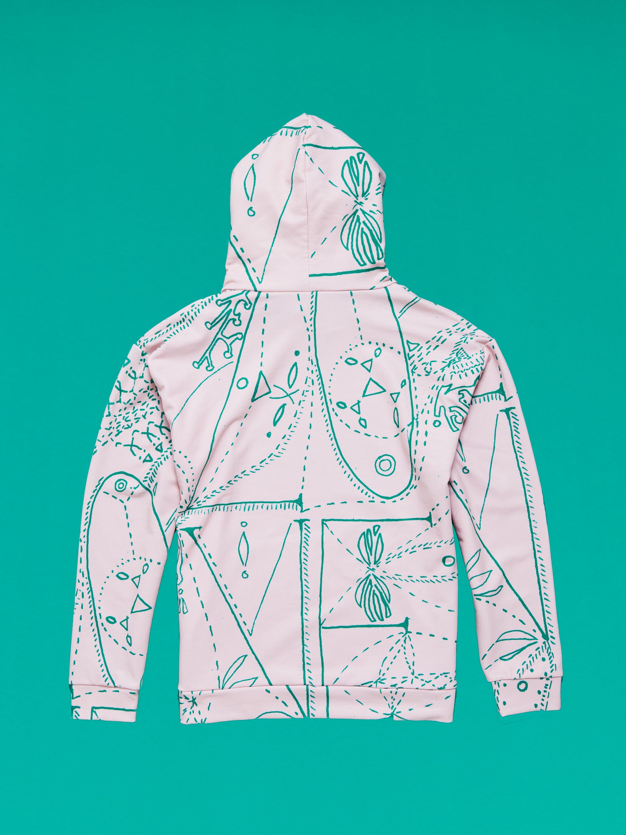 LOVE Soft Pink Recycled Unisex Hoodie - Love & Other Necessities