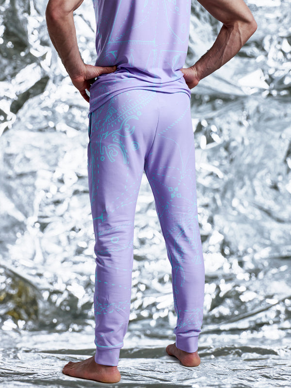 LOVE Lilac Recycled Unisex Joggers - Love & Other Necessities