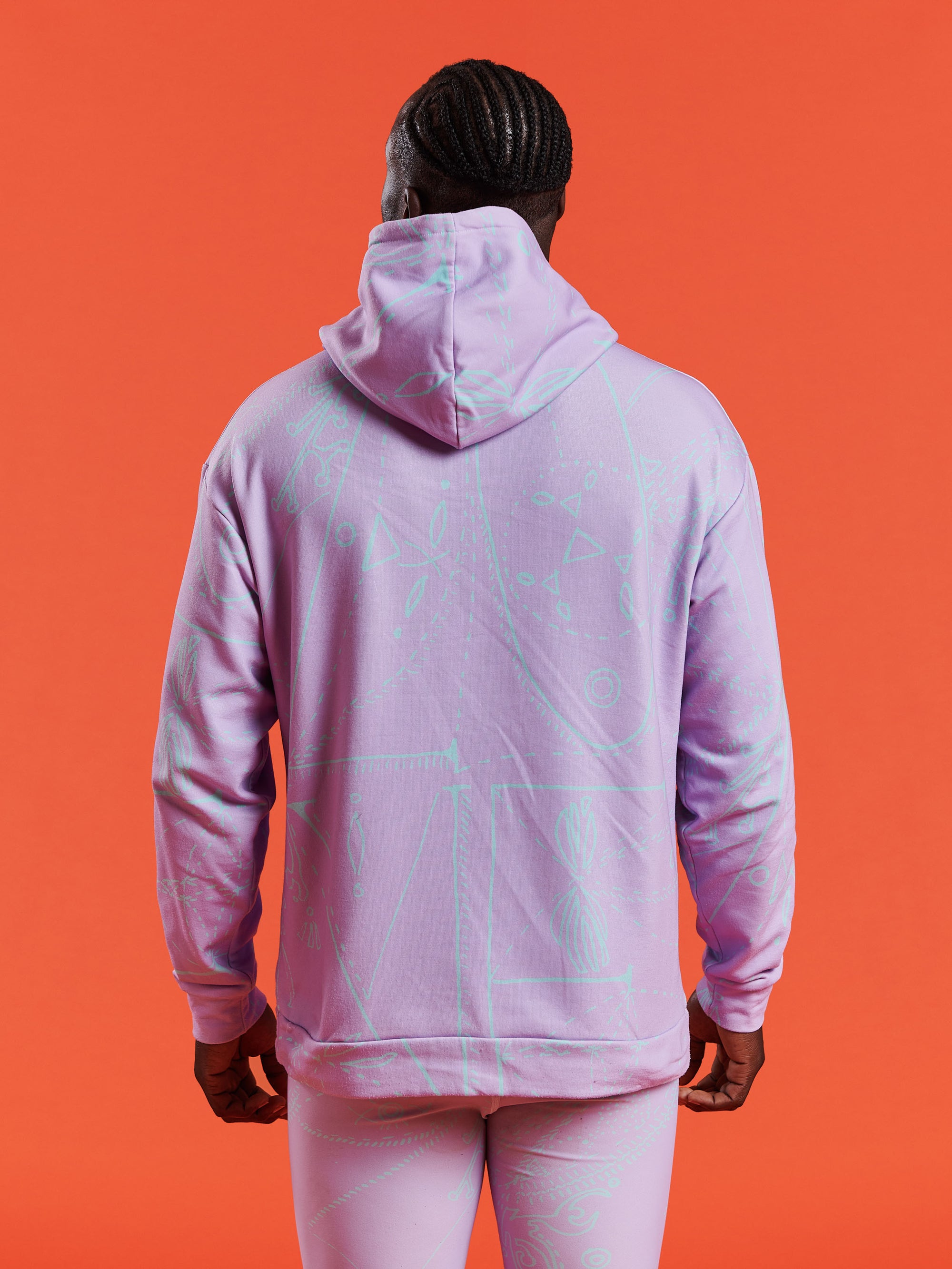 LOVE Lilac Recycled Unisex Hoodie - Love & Other Necessities