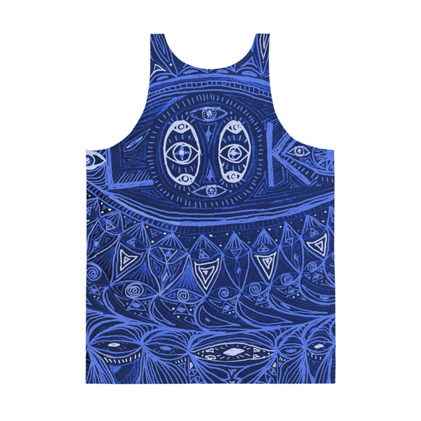 LOOK Inverted Blue Unisex Tank - Love & Other Necessities